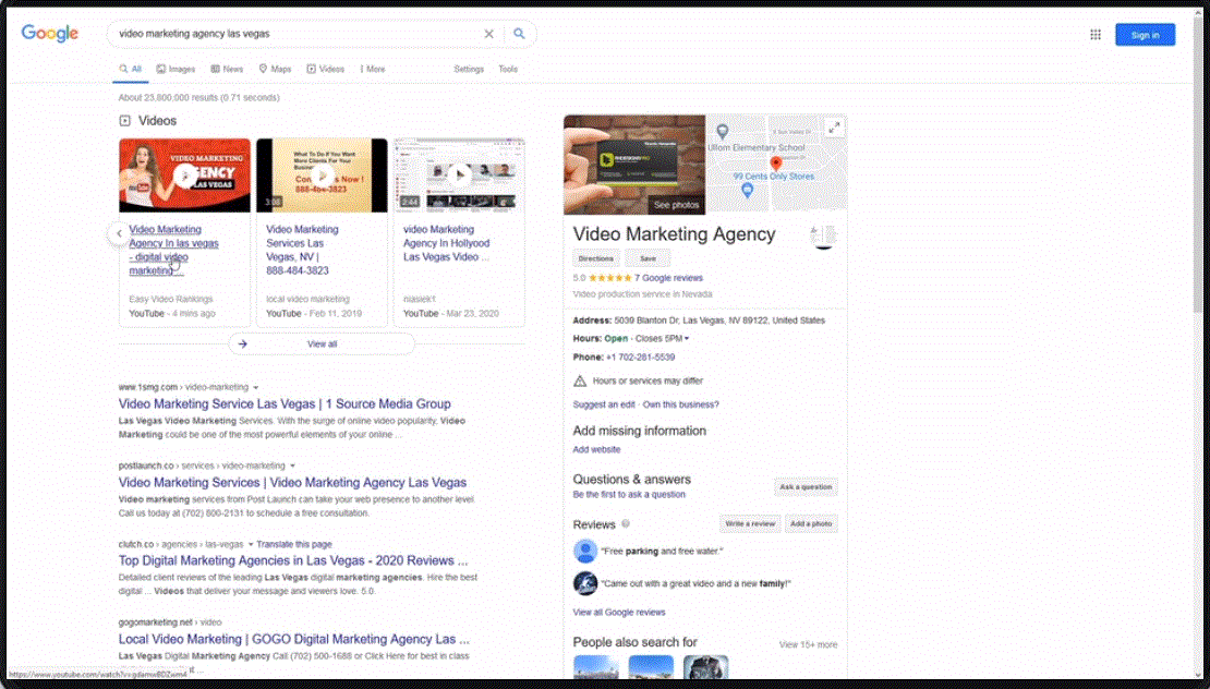 How to rank videos on Google